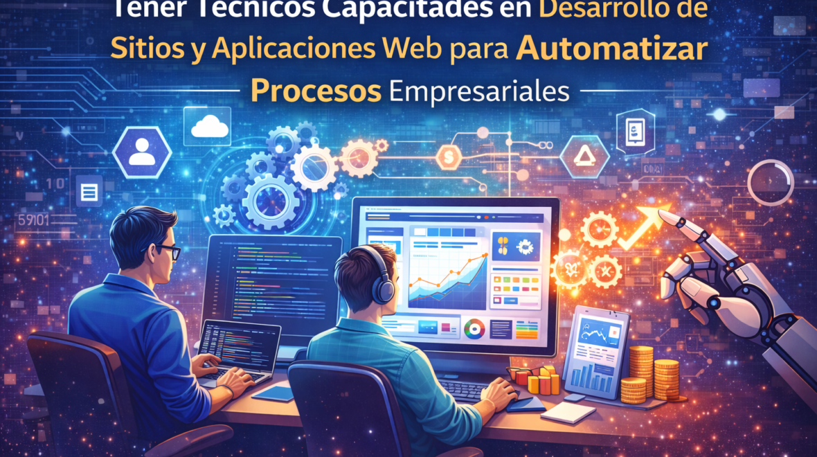 La importancia de que una empresa cuente con técnicos capacitados en desarrollo de sitios web y aplicaciones web