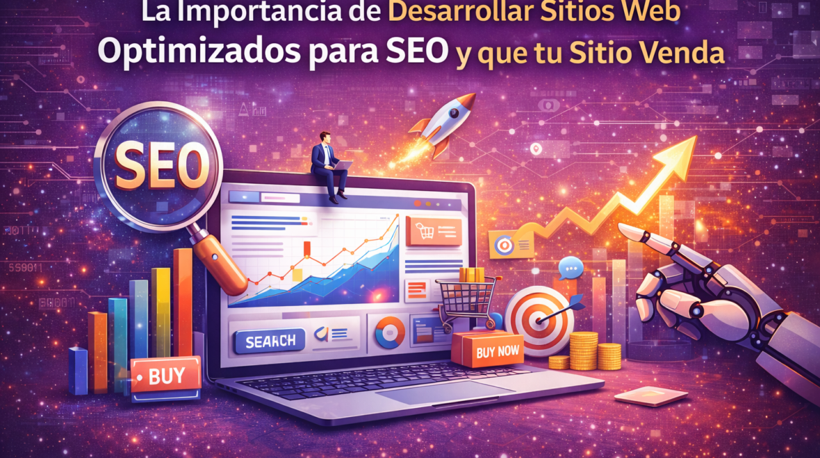 La importancia de desarrollar sitios web optimizados para SEO y que vendan